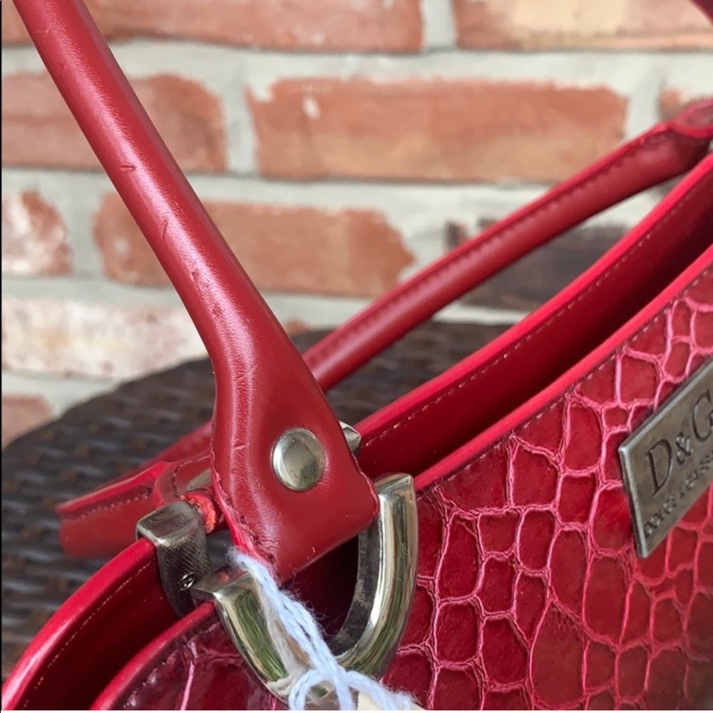 Dolce & Gabbana snake skin shoulder bag - Picture 4 of 12